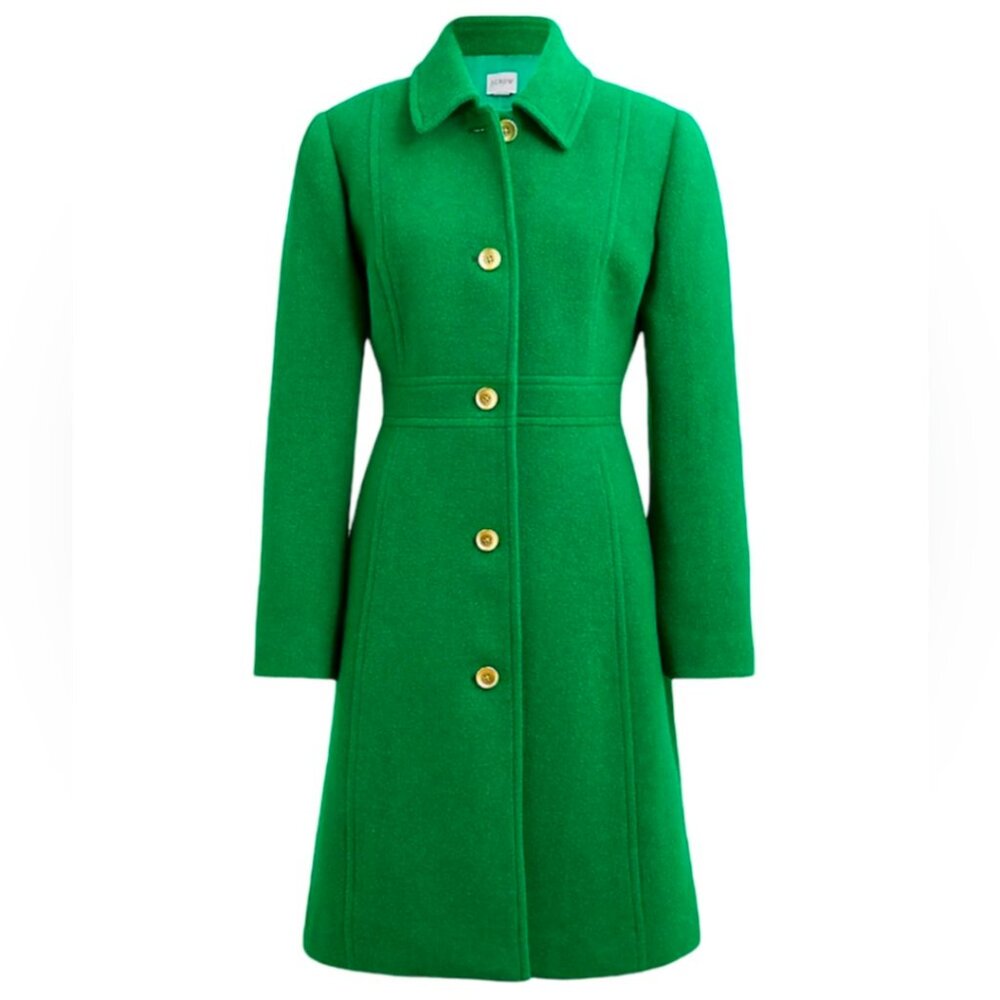 J. Crew Wool Blend Lady Day Coat
